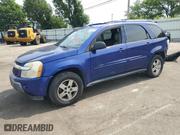 ✅ 2005 Chevrolet Equinox LT • VIN: 2CNDL73F556123627 • Лот: 60023555. Опубликован ранее на Copart с пробегом 223 623 миль. Бесплатный доступ к архиву аукционных продаж из США и подробный отчёт об истории автомобиля на DreamBid. Изображение 1.