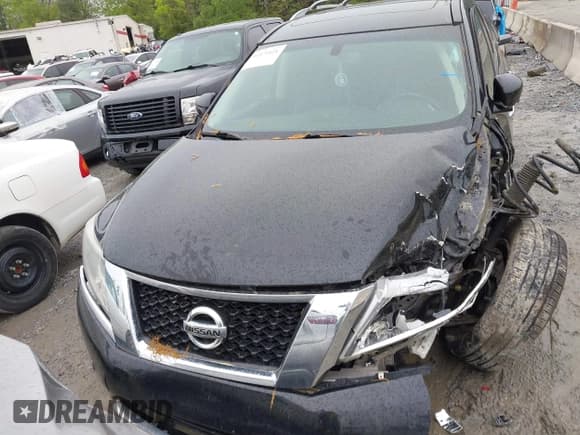 ✅ 2015 Nissan Pathfinder S • VIN: 5N1AR2MN3FC718253 • Lot: 41971121. Listed on IAAI with 167,796 mi. Free auction sales archive from the USA and detailed vehicle history report at DreamBid. Image 11.