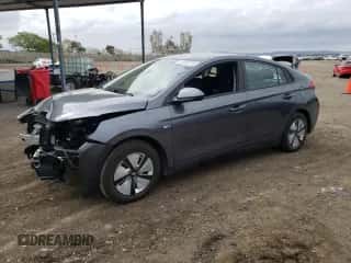 2019 Hyundai Ioniq Blue with VIN KMHC65LC8KU179992, listed as a Copart auction lot 53856223 with 55,655 mi miles and . Bid and sale history available at DreamBid. Image 1.