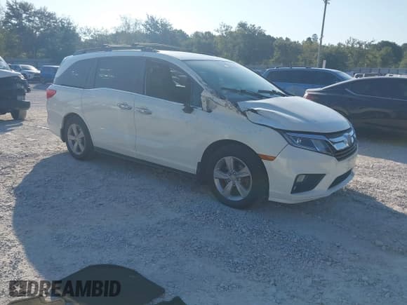 ✅ 2018 Honda Odyssey EX-L • VIN: 5FNRL6H77JB003595 • Лот: 43231865. Опубликован ранее на IAAI с пробегом 152 351 миль. Бесплатный доступ к архиву аукционных продаж из США и подробный отчёт об истории автомобиля на DreamBid. Изображение 1.