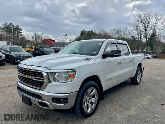 ✅ 2019 Ram 1500 Big Horn • VIN: 1C6SRFFT2KN553507 • Lot: 95742025. Listed on Copart with 158,583 mi. Free auction sales archive from the USA and detailed vehicle history report at DreamBid. Image 2.