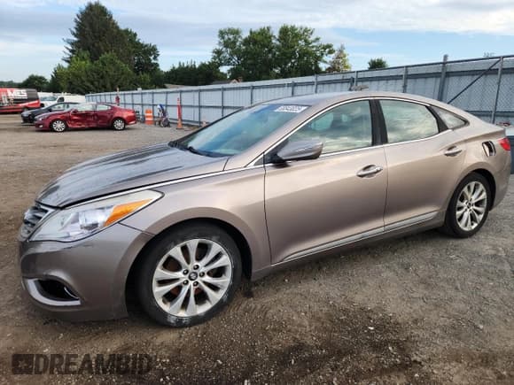✅ 2013 Hyundai Azera • VIN: KMHFG4JG5DA228841 • Lot: 68843025. Listed on Copart with 87,162 mi. Free auction sales archive from the USA and detailed vehicle history report at DreamBid. Image 1.
