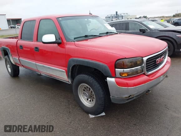 ✅ 2002 GMC Sierra 1500HD SLE • VIN: 1GTGK13U82F247294 • Lot: 43460785. Listed on IAAI with 231,861 mi. Free auction sales archive from the USA and detailed vehicle history report at DreamBid. Image 1.
