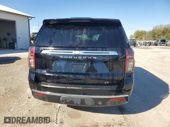 2024 Chevrolet Suburban LT z VIN 1GNSKCKD8RR242524, wystawiony jako Copart lot #91061085 z przebiegiem 61 707 mil mil oraz Czysty tytuł • Clean title. Historia ofert i sprzedaży dostępna na DreamBid. Obrazek 6.