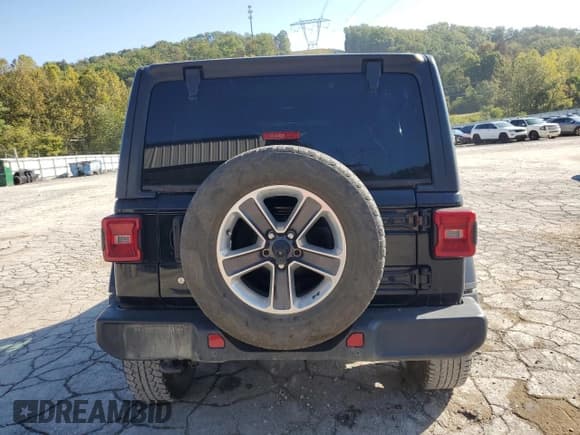 ✅ 2018 Jeep Wrangler Unlimited Sahara • VIN: 1C4HJXEN0JW278067 • Lot: 84448165. Listed on Copart with 103,408 mi. Free auction sales archive from the USA and detailed vehicle history report at DreamBid. Image 6.