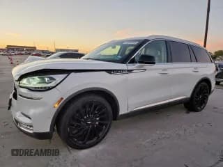 ✅ 2020 Lincoln Aviator Reserve • VIN: 5LM5J7XC2LGL03880 • Lot: 91925545. Listed on Copart with 60,296 mi. Free auction sales archive from the USA and detailed vehicle history report at DreamBid. Image 1.