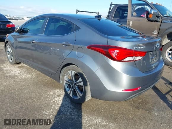 ✅ 2016 Hyundai Elantra Sport • VIN: KMHDH4AH4GU652558 • Lot: 43463616. Listed on IAAI with 119,898 mi. Free auction sales archive from the USA and detailed vehicle history report at DreamBid. Image 3.