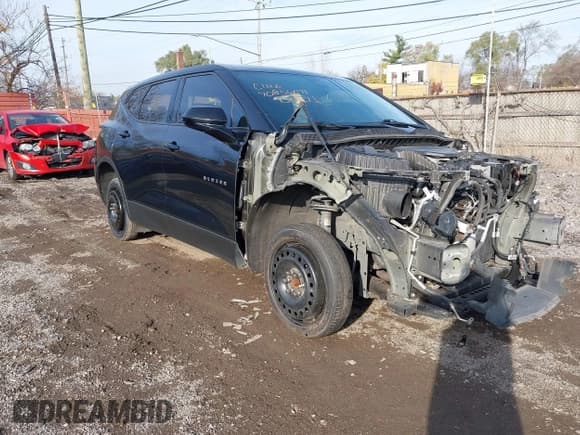 ✅ 2021 Chevrolet Blazer LT • VIN: 3GNKBCRS1MS578042 • Lot: 40856071. Listed on IAAI with 127,818 mi. Free auction sales archive from the USA and detailed vehicle history report at DreamBid. Image 1.
