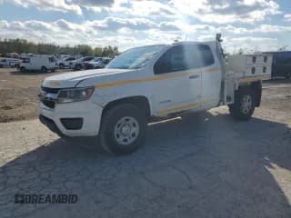 ✅ 2019 Chevrolet Colorado 4WD Work Truck • VIN: 1GCHTBEA5K1126973 • Лот: 90677785. Опубликован ранее на Copart с пробегом 58 928 миль. Бесплатный доступ к архиву аукционных продаж из США и подробный отчёт об истории автомобиля на DreamBid. Изображение 1.