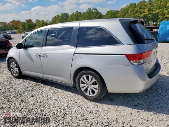 ✅ 2014 Honda Odyssey EX-L • VIN: 5FNRL5H64EB012097 • Lot: 90753135. Listed on Copart with 159,252 mi. Free auction sales archive from the USA and detailed vehicle history report at DreamBid. Image 2.