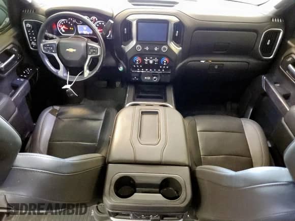 2021 Chevrolet Silverado 1500 LTZ with VIN 1GCUYGEDXMZ174853, listed as a Copart auction lot 85378325 with 127,841 mi miles and Clean title. Bid and sale history available at DreamBid. Image 8.