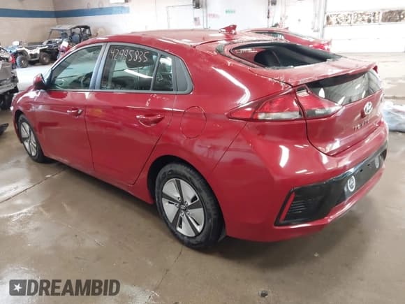 ✅ 2019 Hyundai Ioniq Blue • VIN: KMHC65LC7KU180230 • Lot: 42995835. Wystawiony na IAAI z przebiegiem 159 325 mil. Bezpłatny archiwum sprzedaży aukcyjnych z USA i szczegółowy raport historii pojazdu na DreamBid. Zdjęcie 3.