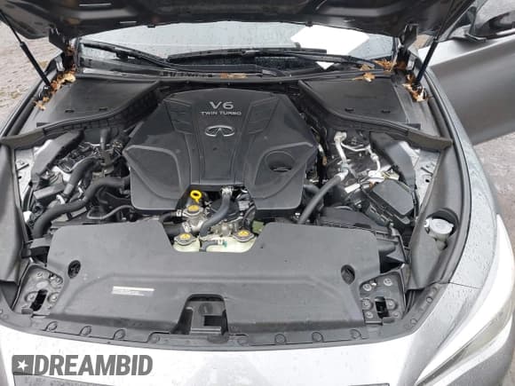 ✅ 2023 Infiniti Q50 Red Sport 400 • VIN: JN1FV7DR6PM590532 • Lot: 43434220. Listed on IAAI with 23,421 mi. Free auction sales archive from the USA and detailed vehicle history report at DreamBid. Image 10.