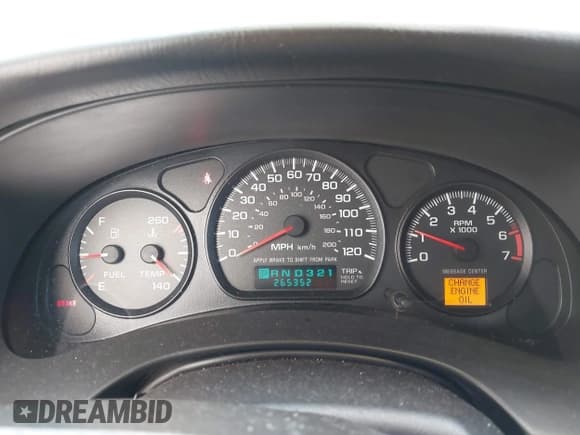 ✅ 2004 Chevrolet Monte Carlo LS • VIN: 2G1WW12E749392499 • Lot: 43635904. Listed on IAAI with 265,352 mi. Free auction sales archive from the USA and detailed vehicle history report at DreamBid. Image 7.