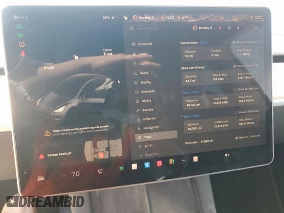 ✅ 2023 Tesla Model Y Long Range • VIN: 7SAYGDEE3PA057847 • Лот: 90979345. Опубликован ранее на Copart с пробегом 51 020 миль. Бесплатный доступ к архиву аукционных продаж из США и подробный отчёт об истории автомобиля на DreamBid. Изображение 9.