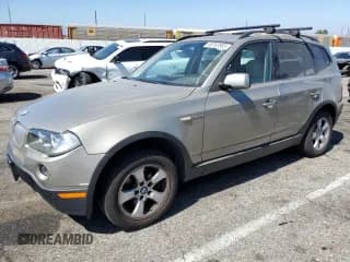 ✅ 2007 BMW X3 3.0si • VIN: WBXPC93437WF06136 • Lot: 66763965. Listed on Copart with 100,762 mi. Free auction sales archive from the USA and detailed vehicle history report at DreamBid. Image 1.