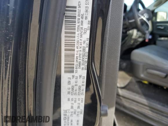 2016 Ram 1500 Express with VIN 3C6JR7AT8GG169837, listed as a Copart auction lot 53047805 with 146,796 mi miles and Salvage title. Bid and sale history available at DreamBid. Image 12.