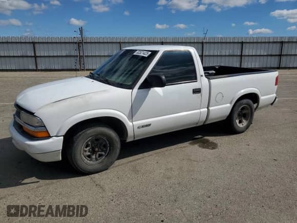 1999 Chevrolet S-10 LS with VIN 1GCCS1444XK140612, listed as a Copart auction lot 82521425 with 248,388 mi miles and Salvage title. Bid and sale history available at DreamBid. Image 1.
