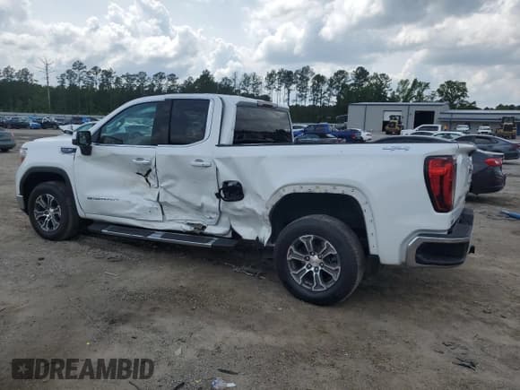 ✅ 2021 GMC Sierra 1500 SLE • VIN: 1GTR9BED4MZ226175 • Лот: 54655545. Опубликован ранее на Copart с пробегом 14 578 миль. Бесплатный доступ к архиву аукционных продаж из США и подробный отчёт об истории автомобиля на DreamBid. Изображение 2.