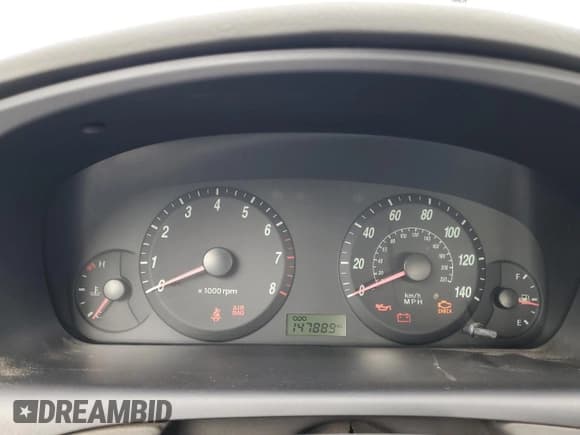 ✅ 2006 Hyundai Elantra GLS • VIN: KMHDN46D26U246002 • Lot: 44471185. Wystawiony na Copart z przebiegiem 147 889 mil. Bezpłatny archiwum sprzedaży aukcyjnych z USA i szczegółowy raport historii pojazdu na DreamBid. Zdjęcie 9.