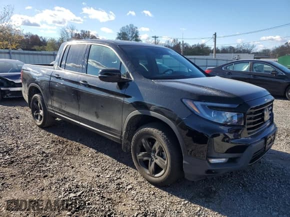 ✅ 2023 Honda Ridgeline Black Edition • VIN: 5FPYK3F8XPB055814 • Lot: 91664505. Listed on Copart with 17,360 mi. Free auction sales archive from the USA and detailed vehicle history report at DreamBid. Image 4.