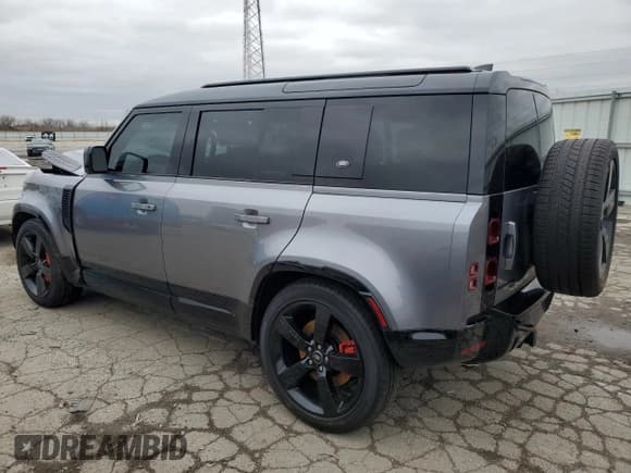 ✅ 2023 Land Rover Defender X-Dynamic SE • VIN: SALE2EEU2P2126733 • Lot: 50526185. Listed on Copart with 39,167 mi. Free auction sales archive from the USA and detailed vehicle history report at DreamBid. Image 2.