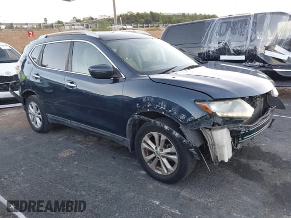 ✅ 2016 Nissan Rogue S • VIN: 5N1AT2MTXGC846605 • Lot: 43535364. Wystawiony na IAAI z przebiegiem 169 438 mil. Bezpłatny archiwum sprzedaży aukcyjnych z USA i szczegółowy raport historii pojazdu na DreamBid. Zdjęcie 1.