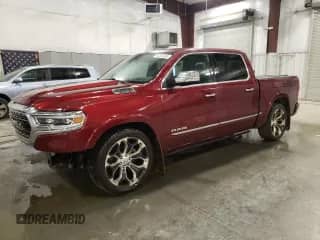 2022 Ram 1500 Limited with VIN 1C6SRFHT4NN414786, listed as a Copart auction lot 69249365 with 59,005 mi miles and Salvage title. Bid and sale history available at DreamBid. Image 1.