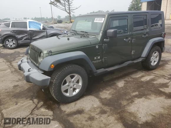 ✅ 2007 Jeep Wrangler X • VIN: 1J4GA39187L206775 • Lot: 60128205. Listed on Copart with 243,826 mi. Free auction sales archive from the USA and detailed vehicle history report at DreamBid. Image 1.