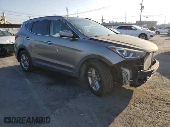 ✅ 2018 Hyundai Santa Fe 2.4L • VIN: 5NMZU3LB5JH066989 • Lot: 90542945. Listed on Copart with 134,905 mi. Free auction sales archive from the USA and detailed vehicle history report at DreamBid. Image 4.