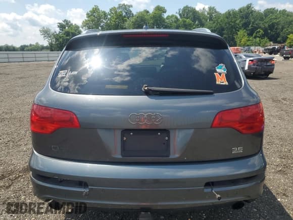 ✅ 2008 Audi Q7 Premium • VIN: WA1EY74L68D003902 • Lot: 64264045. Listed on Copart with 224,182 mi. Free auction sales archive from the USA and detailed vehicle history report at DreamBid. Image 6.