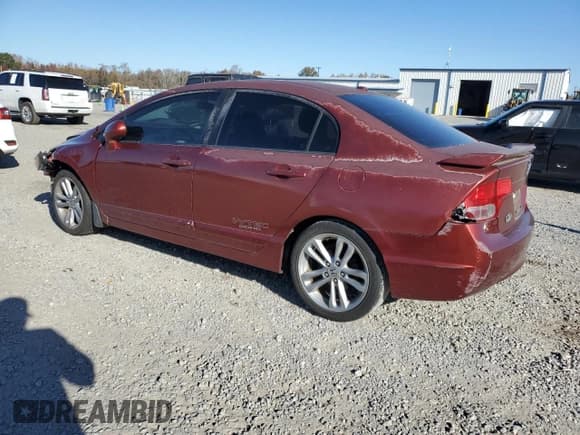 ✅ 2008 Honda Civic Si • VIN: 2HGFA55578H707694 • Lot: 92512305. Listed on Copart with 199,095 mi. Free auction sales archive from the USA and detailed vehicle history report at DreamBid. Image 2.