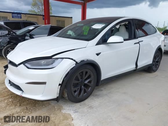 ✅ 2023 Tesla Model X • VIN: 7SAXCDE54PF425916 • Лот: 43135636. Опубликован ранее на IAAI с пробегом Не указан. Бесплатный доступ к архиву аукционных продаж из США и подробный отчёт об истории автомобиля на DreamBid. Изображение 2.