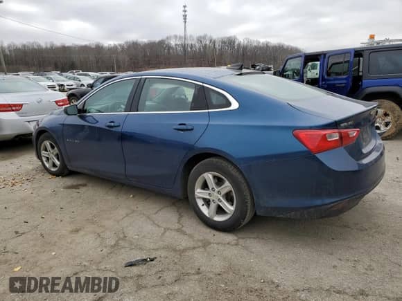 2019 Chevrolet Malibu LS z VIN 1G1ZB5STXKF181672, wystawiony jako Copart lot #43803535 z przebiegiem 106 580 mil mil oraz Nie do naprawy • Non repairable. Historia ofert i sprzedaży dostępna na DreamBid. Obrazek 2.