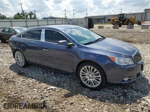 ✅ 2013 Buick LaCrosse Premium 1 • VIN: 1G4GF5E3XDF212187 • Lot: 64382185. Listed on Copart with 30,937 mi. Free auction sales archive from the USA and detailed vehicle history report at DreamBid. Image 4.