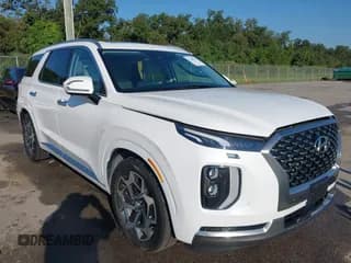 ✅ 2022 Hyundai Palisade Calligraphy • VIN: KM8R74HE0NU401635 • Лот: 43248516. Опубликован ранее на IAAI с пробегом 18 784 миль. Бесплатный доступ к архиву аукционных продаж из США и подробный отчёт об истории автомобиля на DreamBid. Изображение 1.