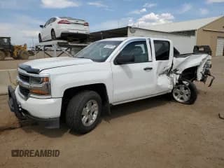 ✅ 2018 Chevrolet Silverado 1500 Work Truck • VIN: 1GCVKNEC0JZ266681 • Лот: 68935575. Опубликован ранее на Copart с пробегом 167 013 миль. Бесплатный доступ к архиву аукционных продаж из США и подробный отчёт об истории автомобиля на DreamBid. Изображение 1.