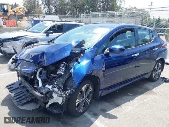 ✅ 2020 Nissan LEAF SL Plus • VIN: 1N4BZ1DP9LC311222 • Lot: 42808630. Listed on IAAI with 37,076 mi. Free auction sales archive from the USA and detailed vehicle history report at DreamBid. Image 17.