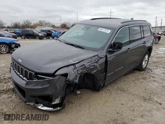 ✅ 2024 Jeep Grand Cherokee Laredo • VIN: 1C4RJKAG8R8548001 • Lot: 80411974. Listed on Copart with 2,654 mi. Free auction sales archive from the USA and detailed vehicle history report at DreamBid. Image 1.