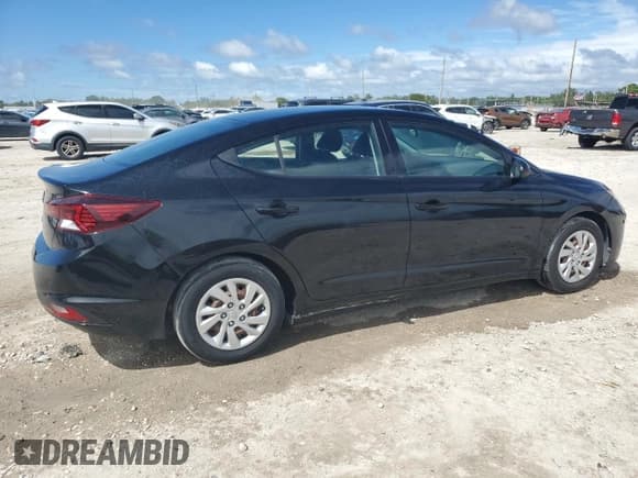 ✅ 2019 Hyundai Elantra SE • VIN: 5NPD74LF1KH495559 • Lot: 84754995. Listed on Copart with 46,253 mi. Free auction sales archive from the USA and detailed vehicle history report at DreamBid. Image 3.