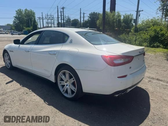 ✅ 2014 Maserati Quattroporte S Q4 • VIN: ZAM56RRA5E1106512 • Lot: 59744655. Wystawiony na Copart z przebiegiem 83 312 mil. Bezpłatny archiwum sprzedaży aukcyjnych z USA i szczegółowy raport historii pojazdu na DreamBid. Zdjęcie 3.