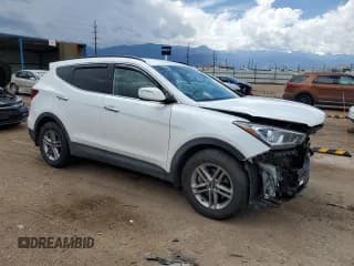 ✅ 2018 Hyundai Santa Fe 2.4L • VIN: 5NMZUDLB7JH065557 • Лот: 54971454. Опубликован ранее на Copart с пробегом Не указан. Бесплатный доступ к архиву аукционных продаж из США и подробный отчёт об истории автомобиля на DreamBid. Изображение 4.