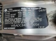 ✅ 1988 BMW 5 Series 535i • VIN: WBADC8402J1724704 • Lot: 75835434. Listed on Copart with 62,181 mi. Free auction sales archive from the USA and detailed vehicle history report at DreamBid. Image 12.