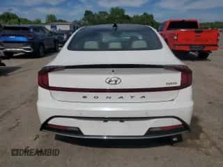 2023 Hyundai Sonata Limited с VIN KMHL54JJ1PA058017, выставлен на аукционе Copart как лот 56560855 с пробегом Не указан миль и Списание • Salvage title. История ставок и продаж доступна на DreamBid. Изображение 6.