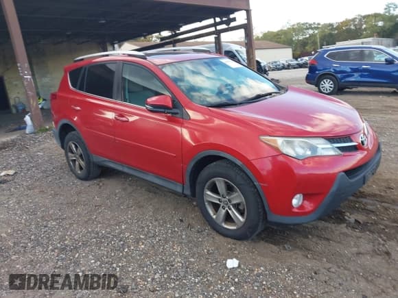✅ 2015 Toyota RAV4 XLE • VIN: 2T3RFREV1FW268929 • Лот: 43517726. Опубликован ранее на IAAI с пробегом 94 876 миль. Бесплатный доступ к архиву аукционных продаж из США и подробный отчёт об истории автомобиля на DreamBid. Изображение 1.