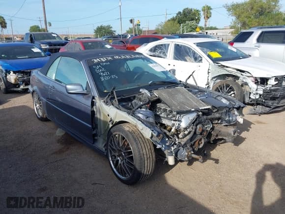 ✅ 2002 BMW 3 Series 325Ci • VIN: WBABS33402JY59621 • Lot: 42862827. Listed on IAAI with 160,449 mi. Free auction sales archive from the USA and detailed vehicle history report at DreamBid. Image 14.