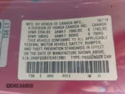 ✅ 2014 Honda Civic LX • VIN: 2HGFG3B57EH512861 • Lot: 43604103. Wystawiony na IAAI z przebiegiem 212 052 mil. Bezpłatny archiwum sprzedaży aukcyjnych z USA i szczegółowy raport historii pojazdu na DreamBid. Zdjęcie 9.