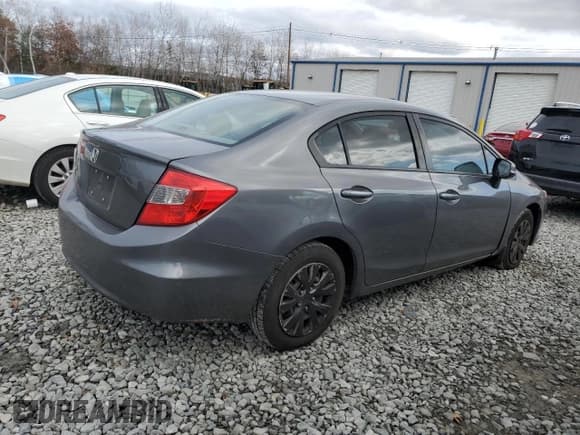 ✅ 2012 Honda Civic LX • VIN: 19XFB2F53CE042998 • Lot: 93971965. Listed on Copart with 230,771 mi. Free auction sales archive from the USA and detailed vehicle history report at DreamBid. Image 3.