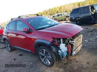 ✅ 2021 Hyundai Kona Ultimate • VIN: KM8K53A55MU668795 • Лот: 43376860. Опубликован ранее на IAAI с пробегом 26 984 миль. Бесплатный доступ к архиву аукционных продаж из США и подробный отчёт об истории автомобиля на DreamBid. Изображение 1.