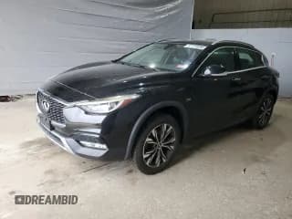 ✅ 2018 Infiniti QX30 Essential • VIN: SJKCH5CR7JA057432 • Lot: 57773095. Listed on Copart with 94,839 mi. Free auction sales archive from the USA and detailed vehicle history report at DreamBid. Image 1.